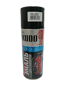 Краска аэрозоль для суппортов KUDO черная (520мл)