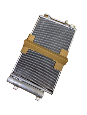 Радиатор кондиционера 2190 (2015-) LUZAR с ресивером