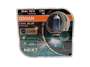 Лампа H4 12V 60/55W OSRAM Cool Blue Intense 5000K (к-т 2шт)