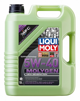 Масло моторное Liqui Moly Molygen New Generation 5w40 (5л) (синт.) 