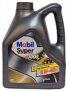 Масло моторное Mobil Super 3000 5w40 (4л) (синт)