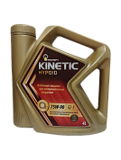 Масло трансмиссионное Роснефть Kinetic HIPOID GL-5 75w90 (4л) (п/с)